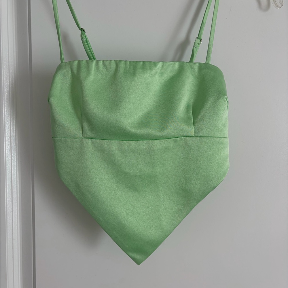 Princess Polly Light Green Top